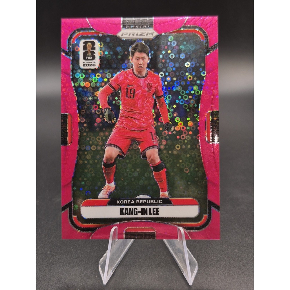 2026 Panini Prizm FIFA World Cup Kang In-Lee #276 Fushia Disco Prizm /199 KOREA